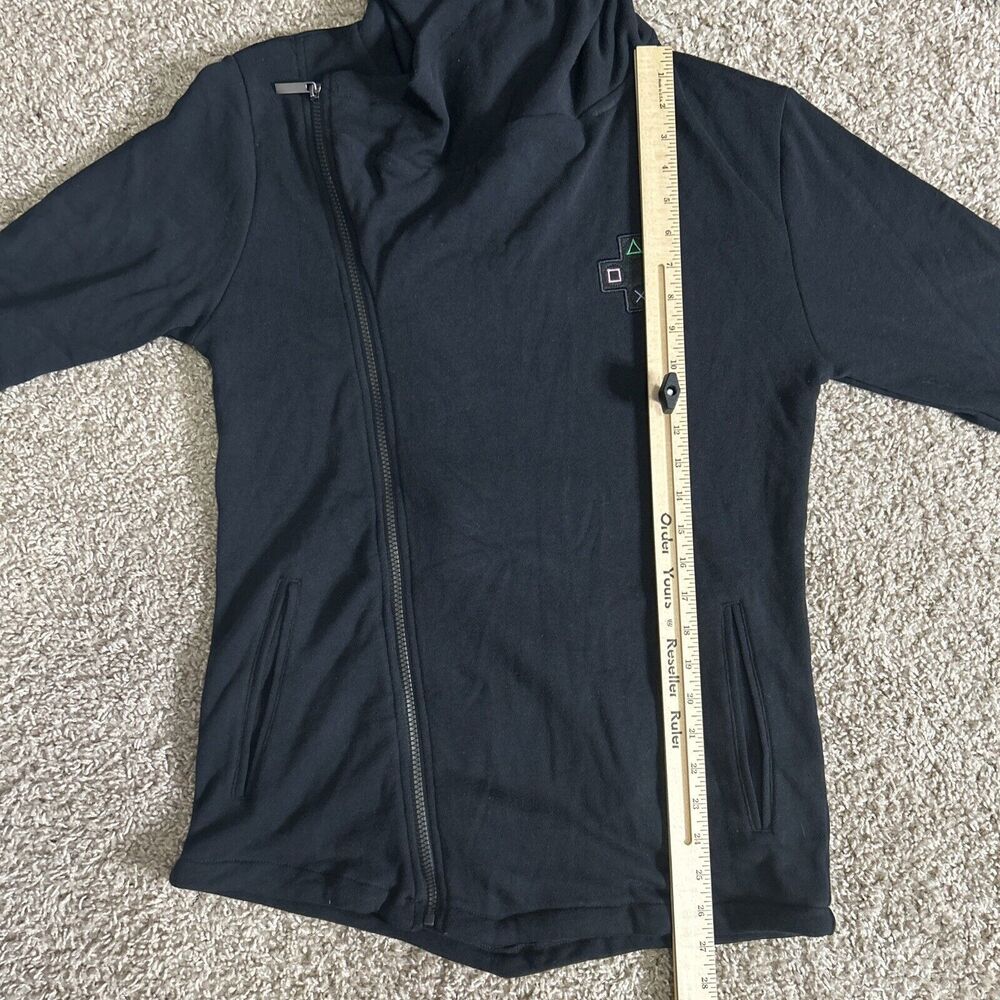 PlayStation Jacket Women's Large Black Symbols Fizz Ladies Angl Rare 2015 - Picture 10 of 15
